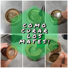 Como curar tu mate: Calabaza y Madera