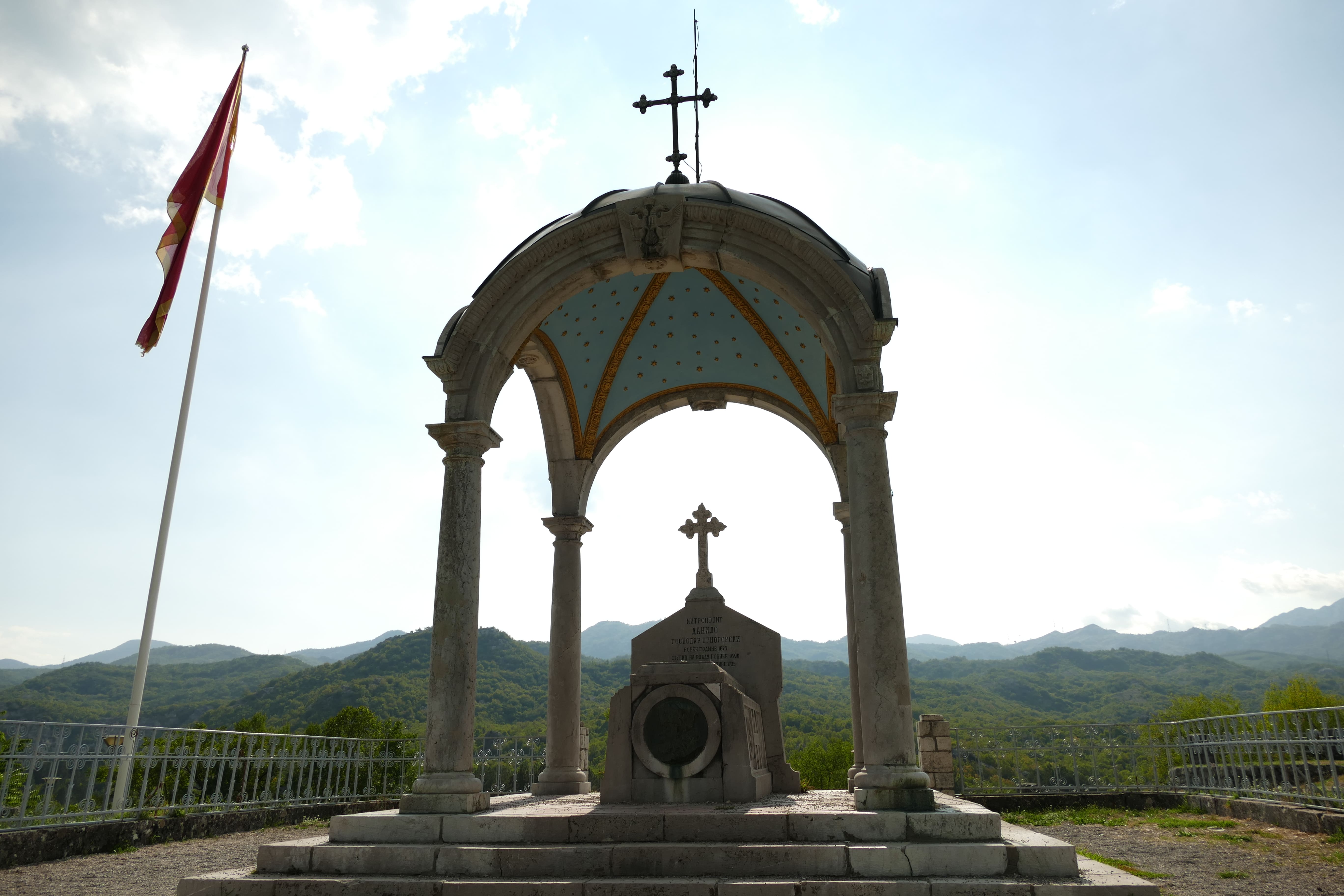 Mausoleo de Danilo, el mirador de Cetinje.