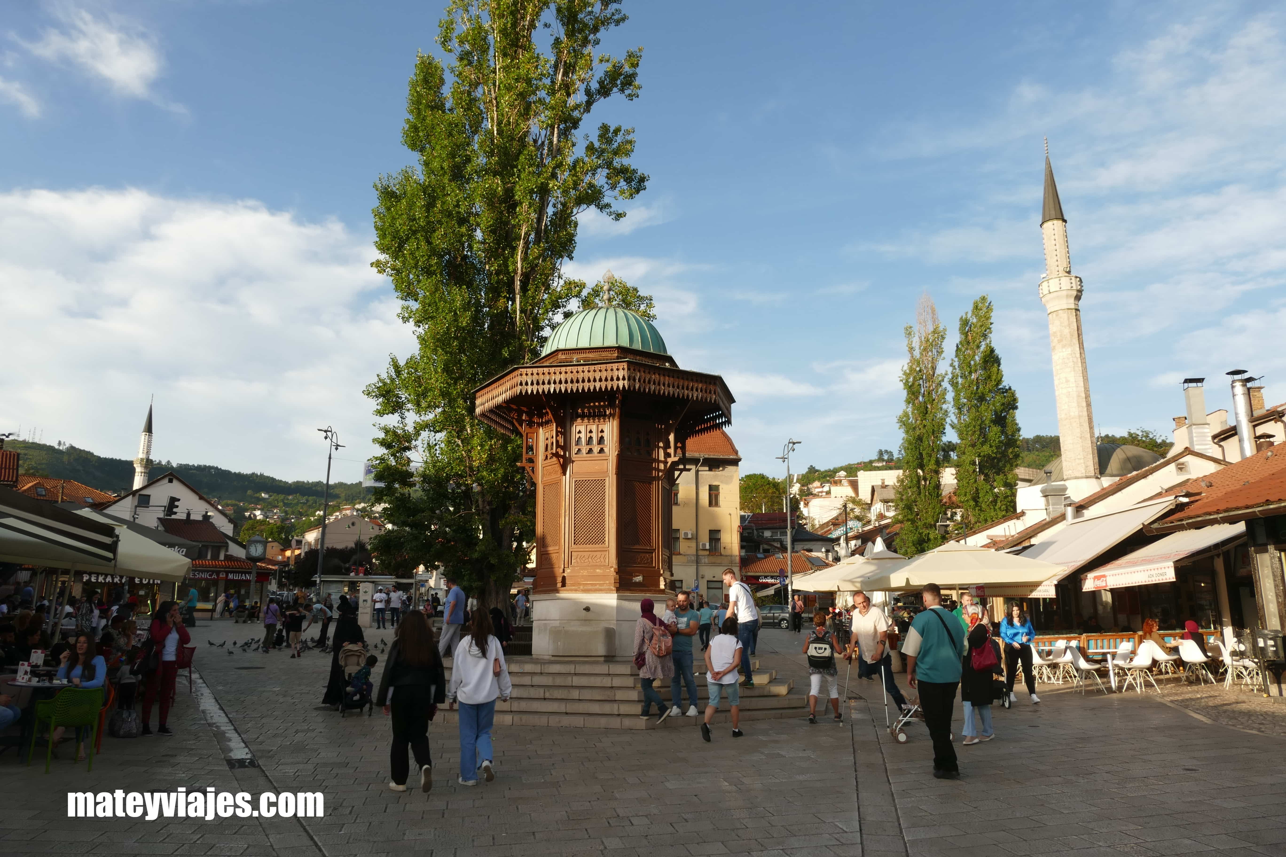 Sebilj, la fuente de Sarajevo!